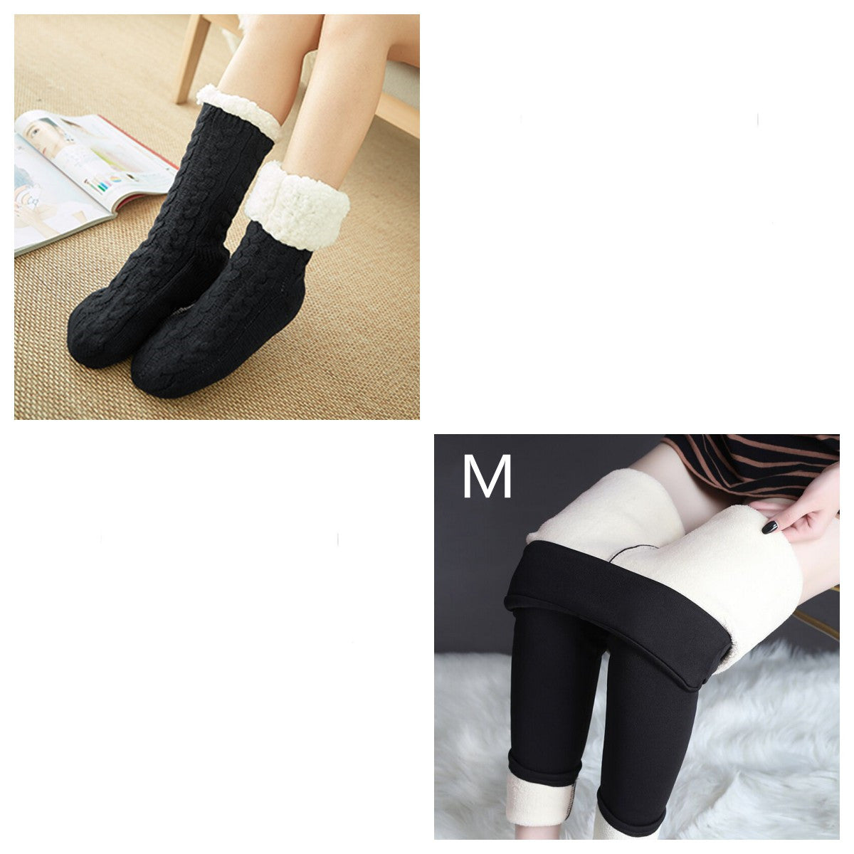 Socks Children Plush Floor Socks Home Slippers