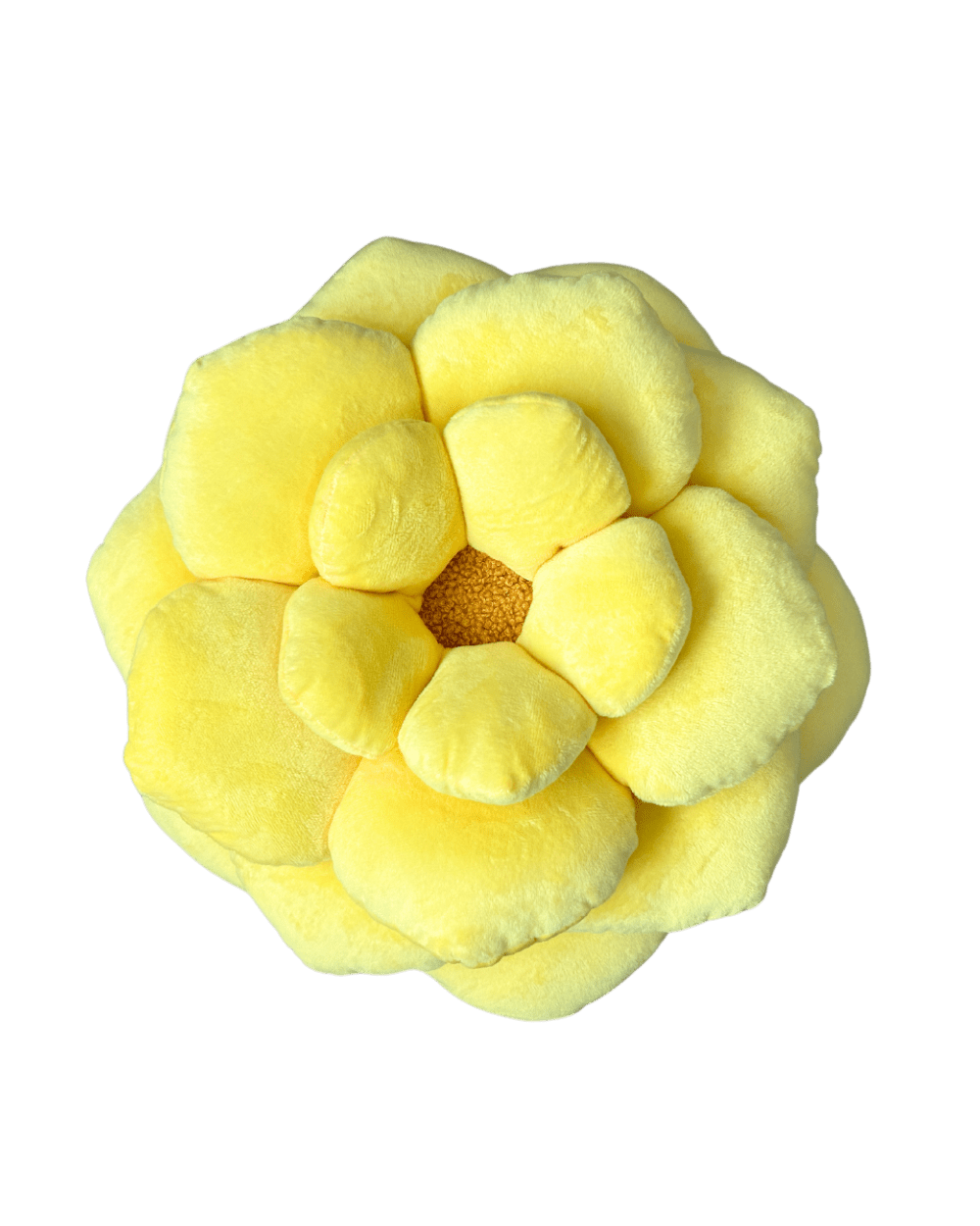 Camellia Plush Throw In Decor Flower Pillow
