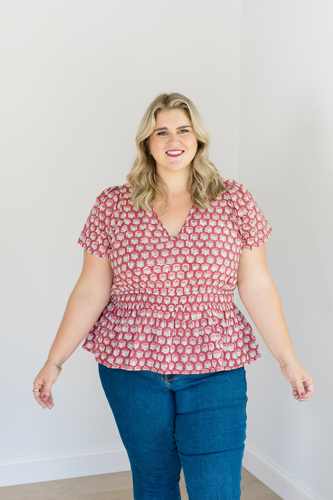 The Judy Top in Crimson Grove - Final Sale