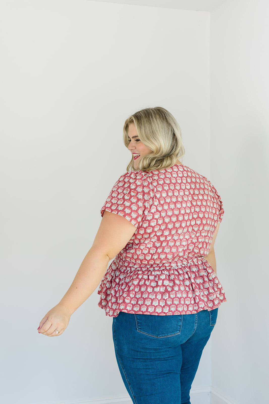 The Judy Top in Crimson Grove - Final Sale