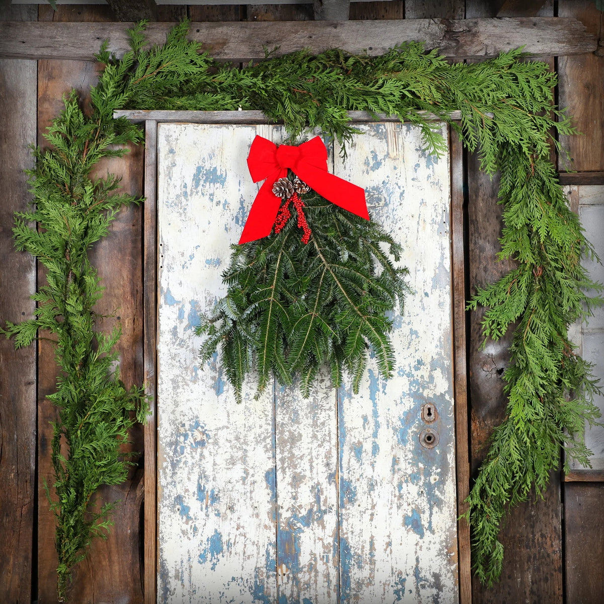 Fresh Mixed Cedar Pine Garland