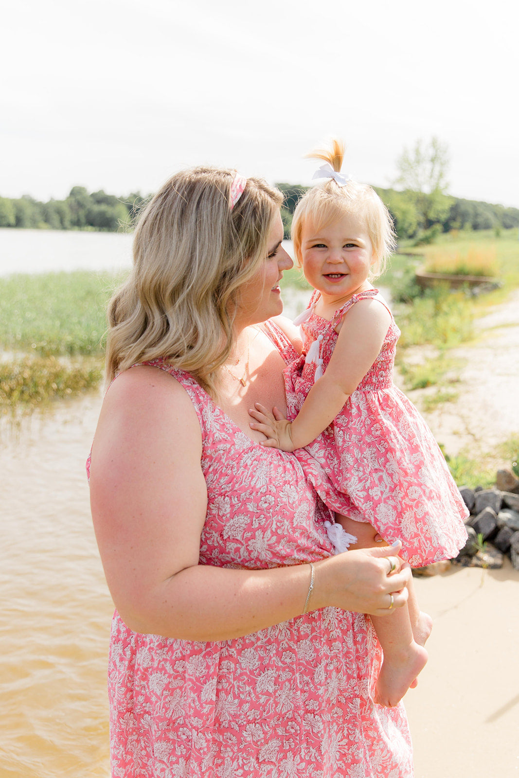 The Kiley Tank Dress in Watermelon Sorbet - Final Sale