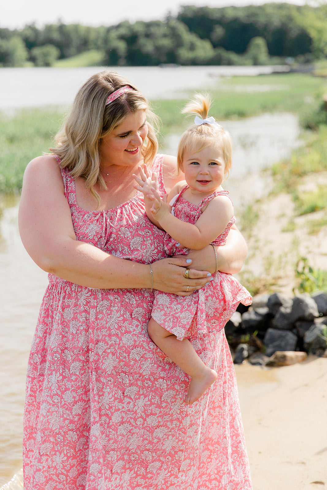The Kiley Tank Dress in Watermelon Sorbet - Final Sale