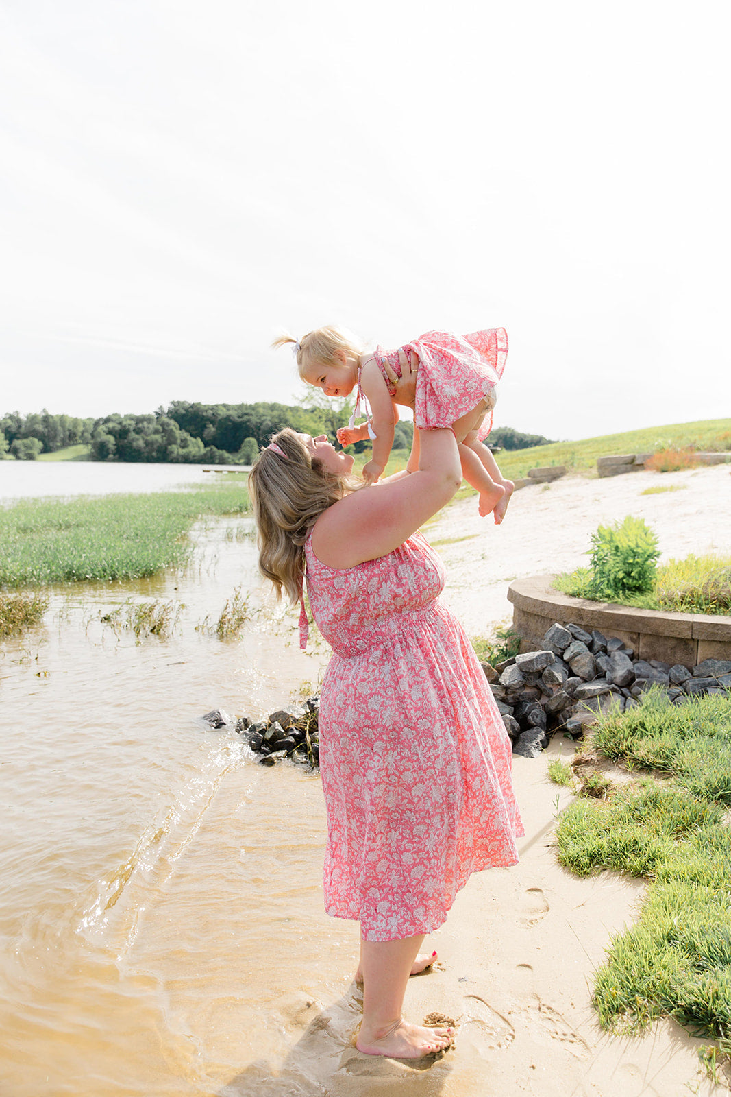 The Kiley Tank Dress in Watermelon Sorbet - Final Sale