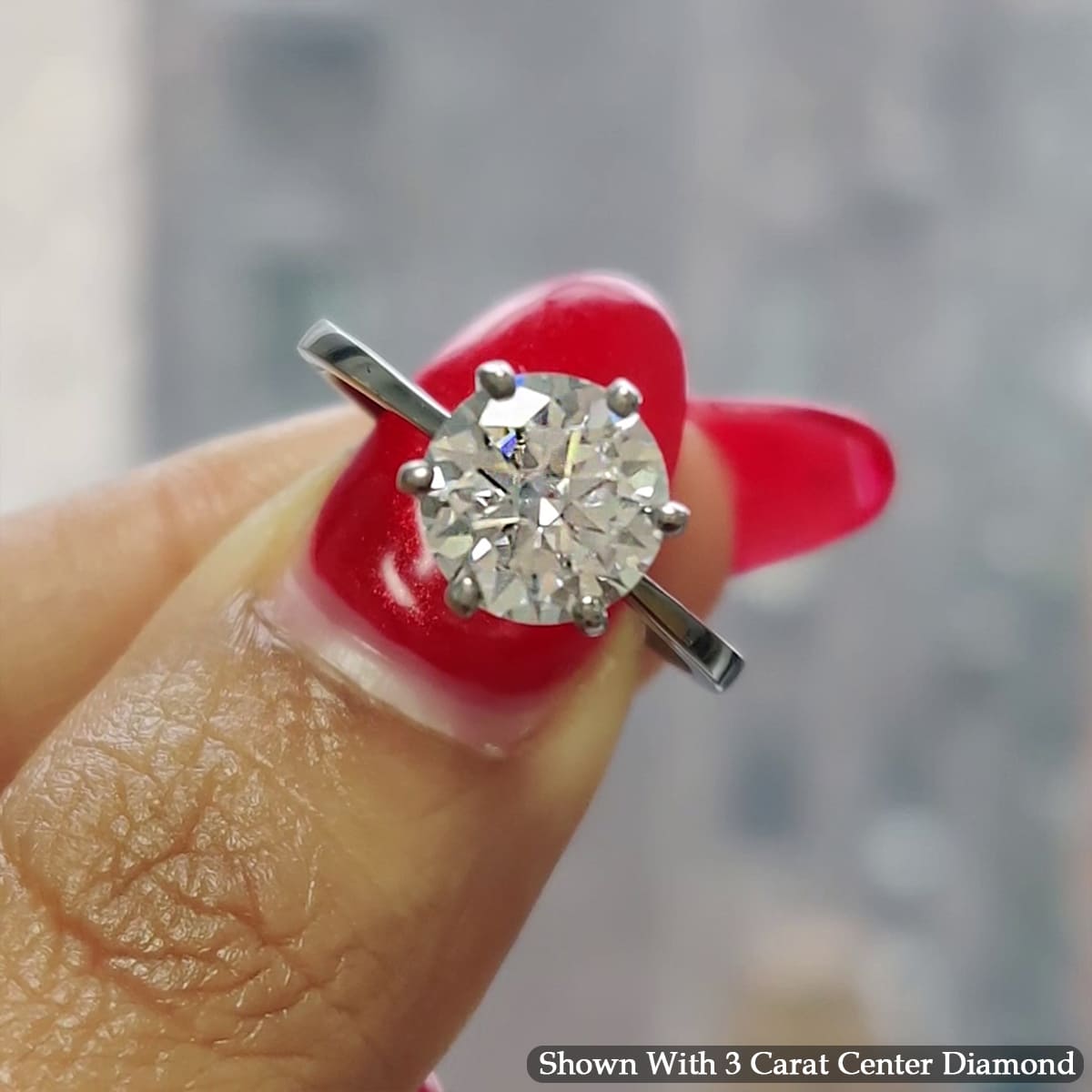 Classic Six Prong Solitaire Ring