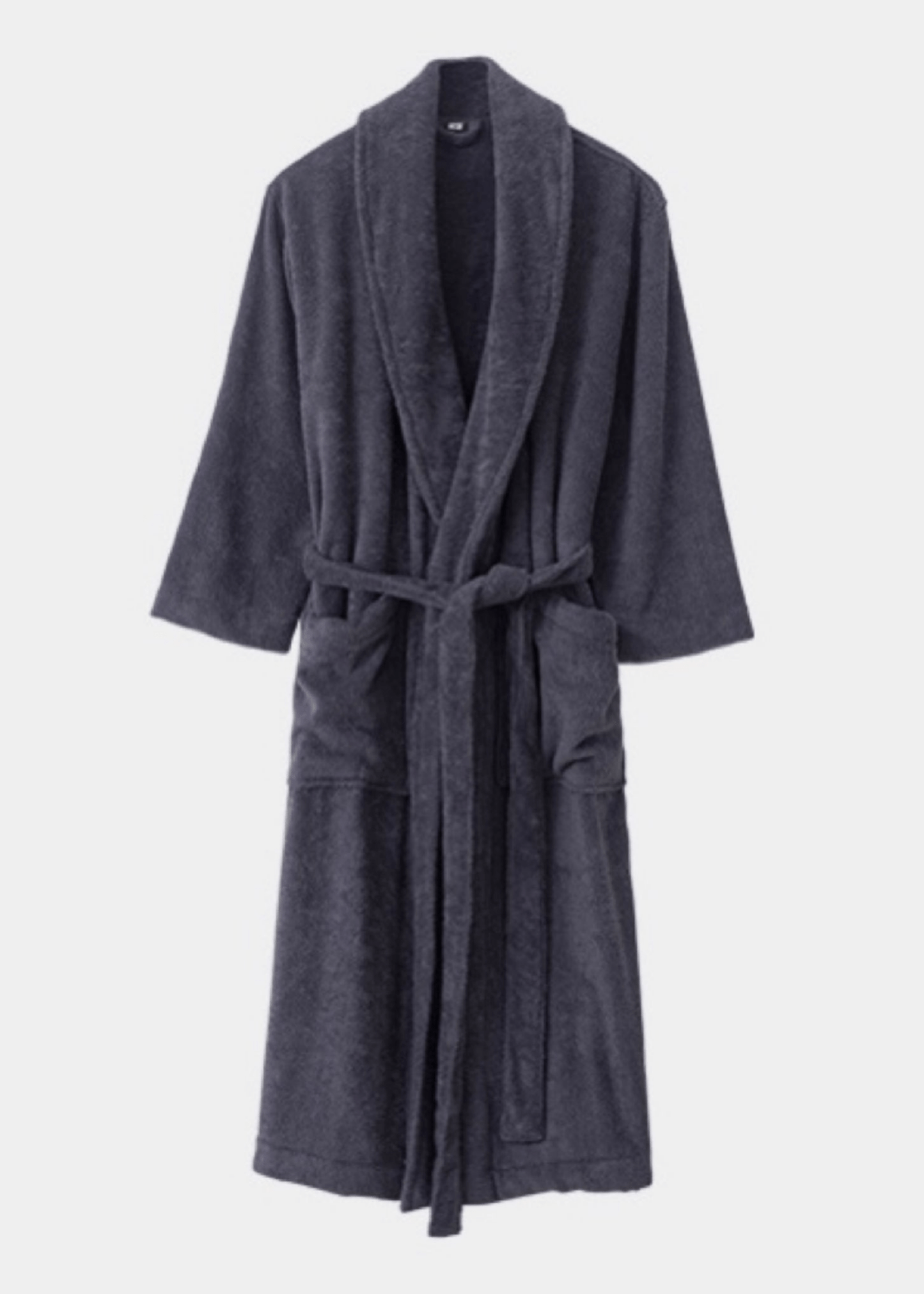 Classic Ultra-Soft Absorbent Cotton Bathrobe / Gray