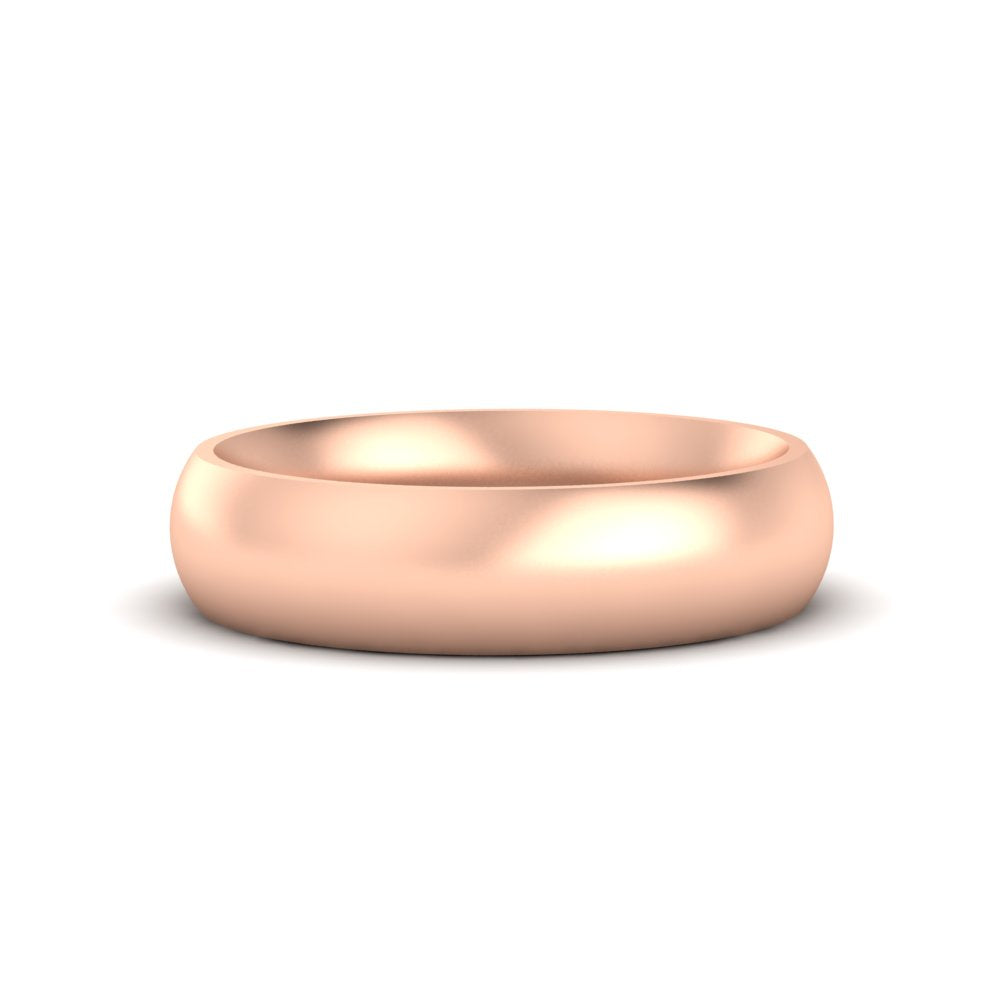 Minimalist 4mm Mens Wedding Band