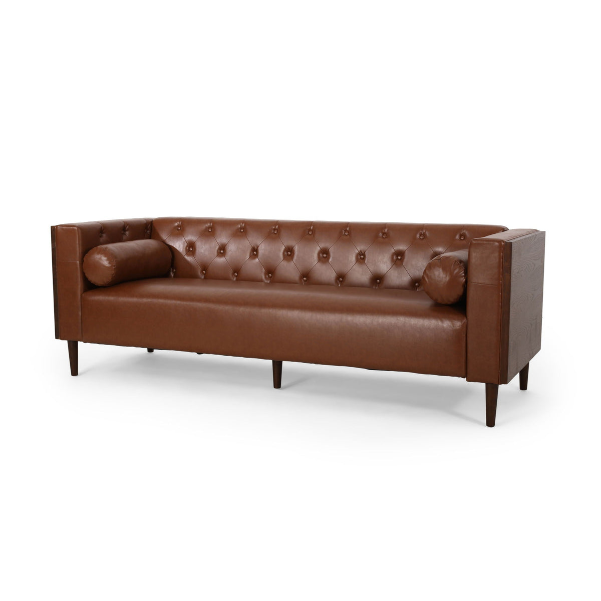Contemporary 3 Seater Sofa with Tufted Design - Available in Multiple Colors