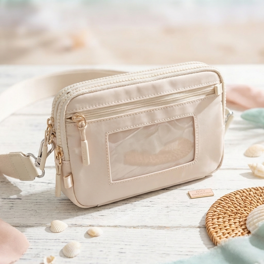 Convertible Crossbody & Wristlet Wallet Bag – 7 Colors | 2-Zipper Purse with Card Slots, Phone Holder & Adjustable Strap