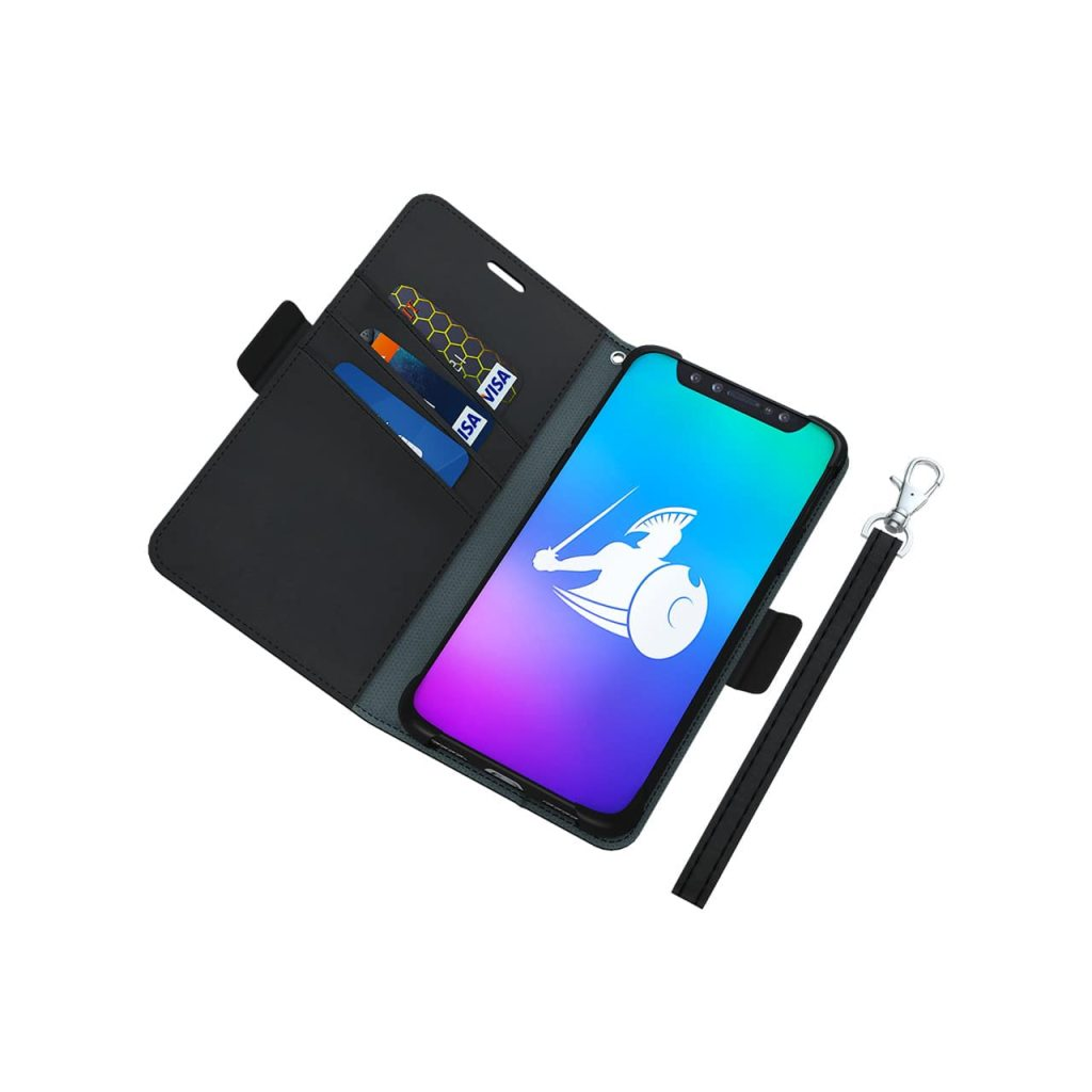 iPhone 8 / 7 / 6 / SE EMF Blocking Wallet Case with Radiation Protection