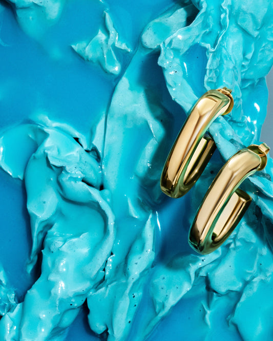 Mia Gold Hoops