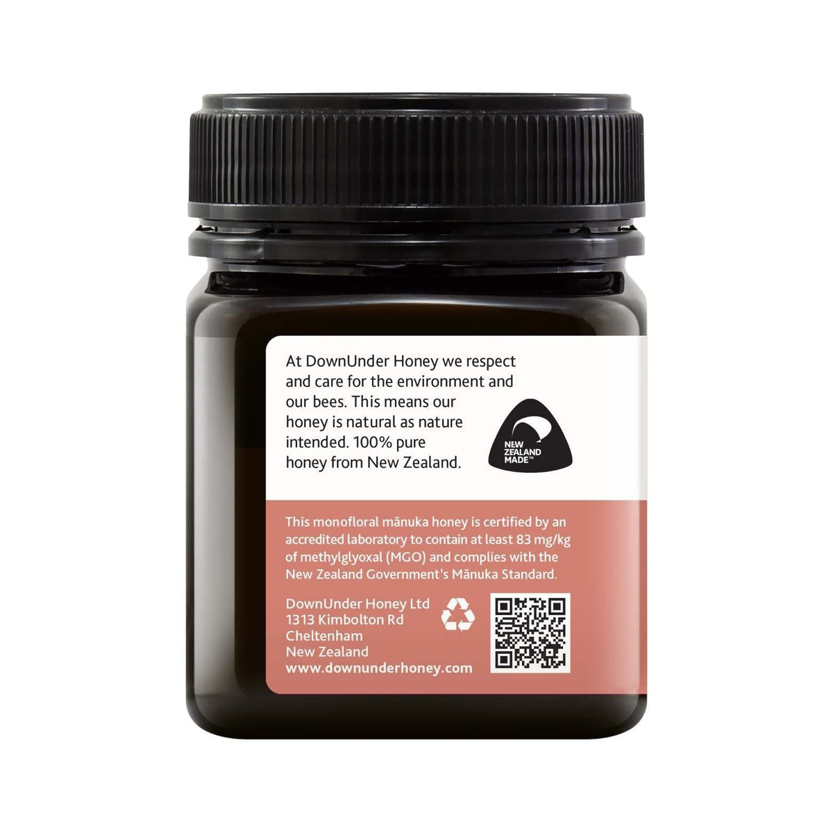 UMF 5+ Manuka Honey (MGO 83+) 8.8oz - Pack of 2