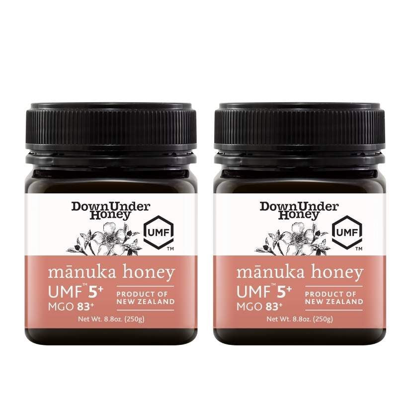 UMF 5+ Manuka Honey (MGO 83+) 8.8oz - Pack of 2