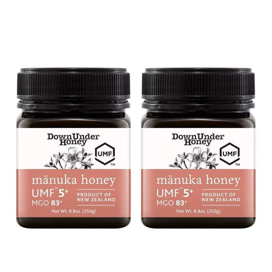 UMF 5+ Manuka Honey (MGO 83+) 8.8oz - Pack of 2