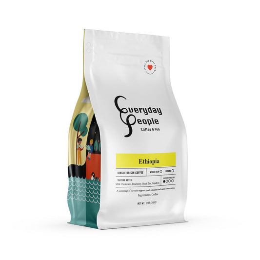 Ethiopia Natural Single Origin- Medium Light Roast Coffee