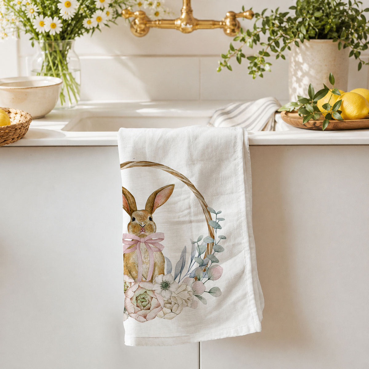 Rustic Bunny Towel