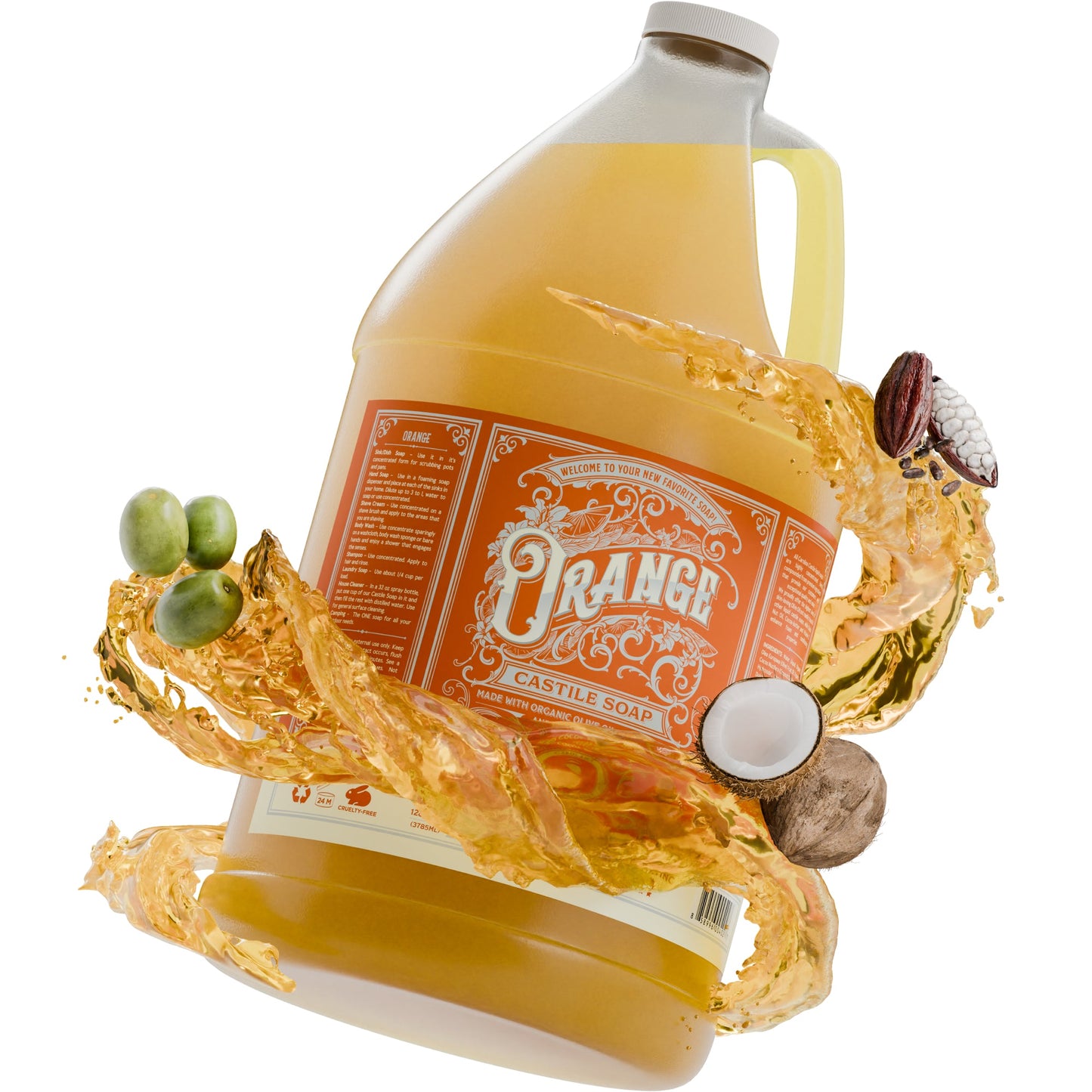 Orange Castile Soap