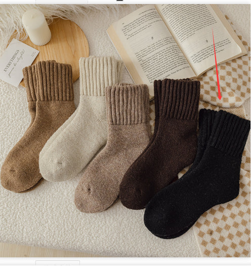 Wool Socks Children Tube Socks Winter Thickening