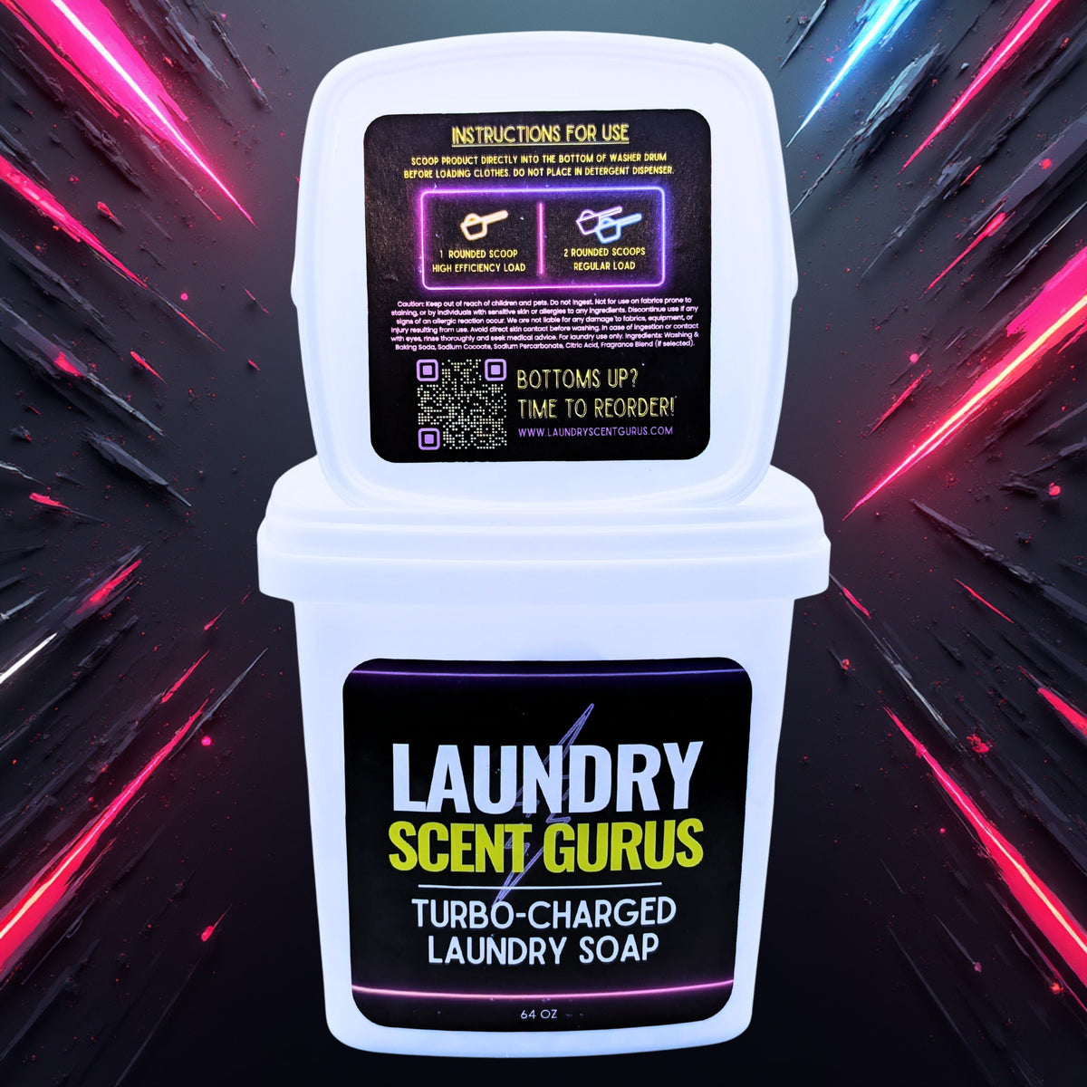 Ultimate All-In-One Laundry Detergent + Scent Booster | Multi-Use Cleaning Powder