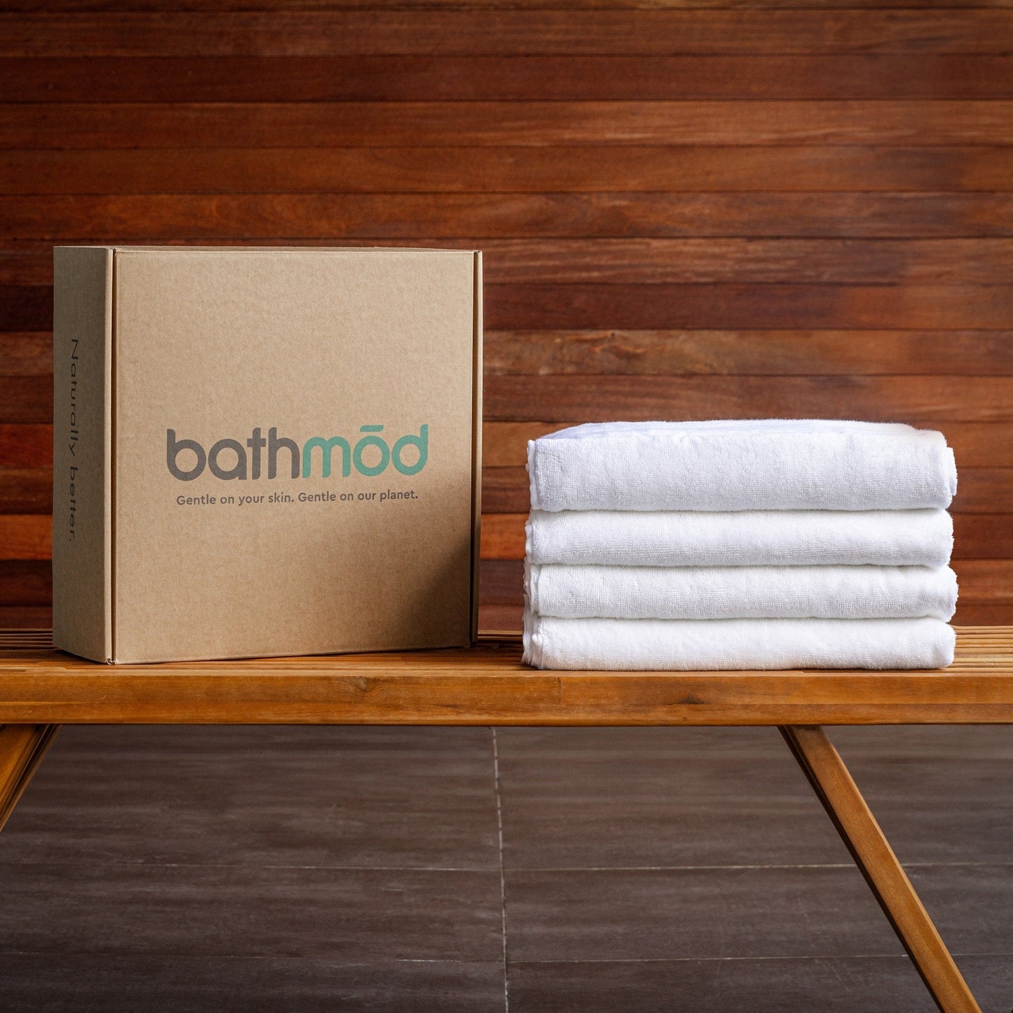 Luxury Organic Bath Towels (Four Pack)