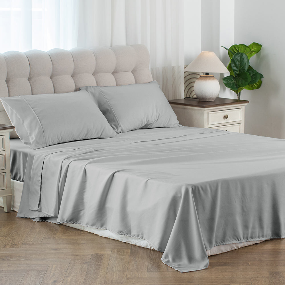 Soft Sheet Bedding Set in Deep Pocket, Hypoallergenic and Breathable, Room Decor, Graduation Gifts