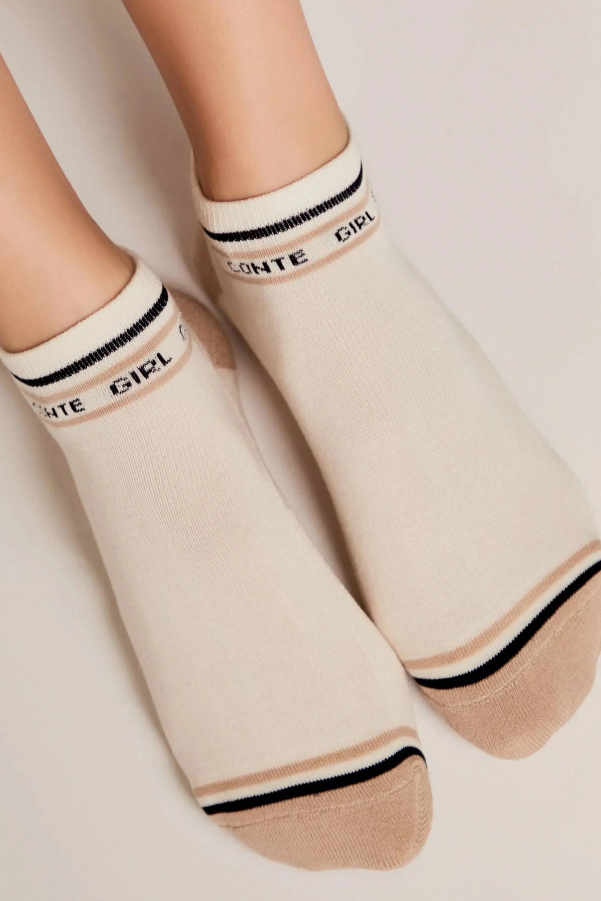 Cotton Ankle Socks Conte Active 572 - Terry Foot