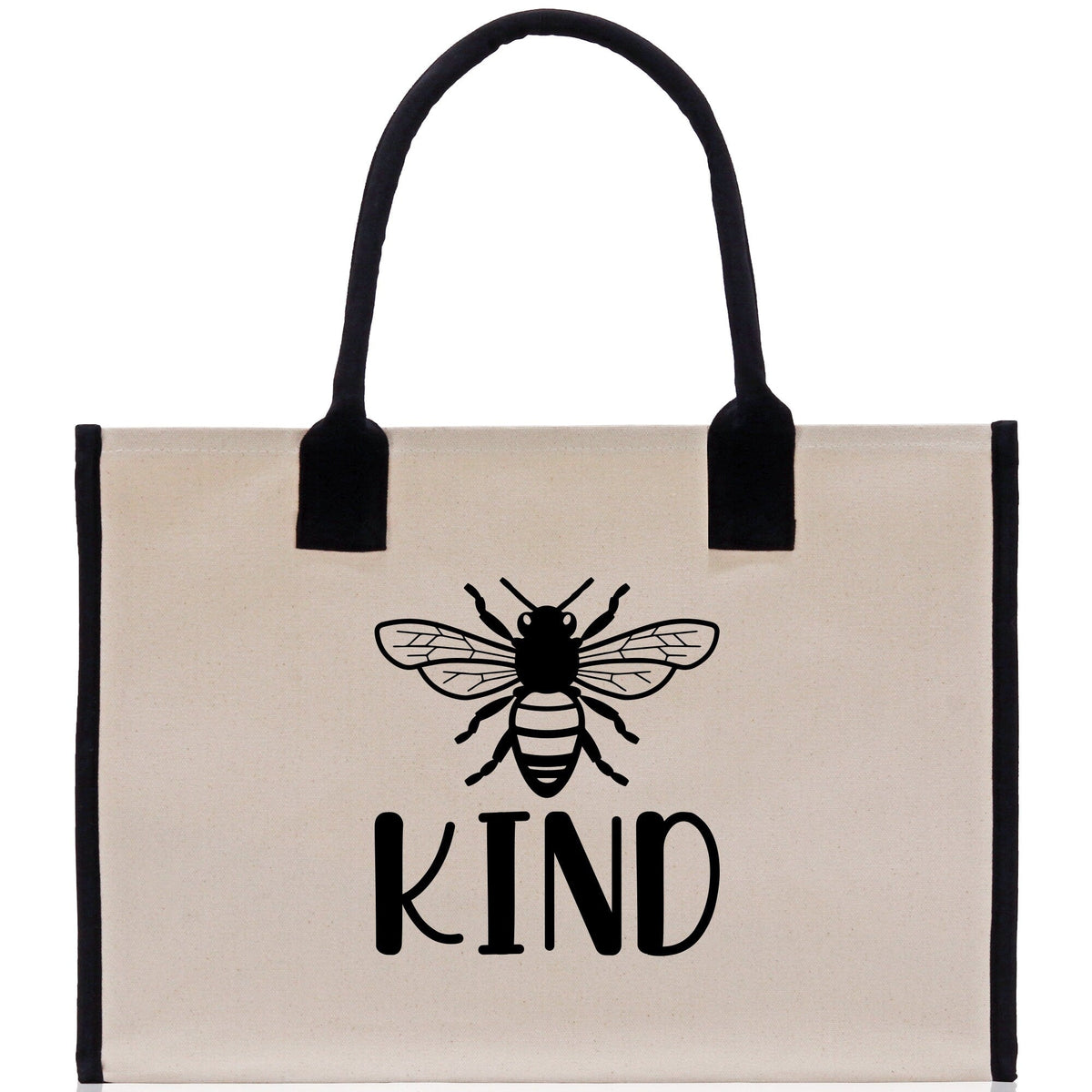 Kind Cotton Canvas Tote Bag Nurse Appreciation Gift Bag Gift for Her Birthday Gift Bee Kind Mental Health Matters Save The Bees