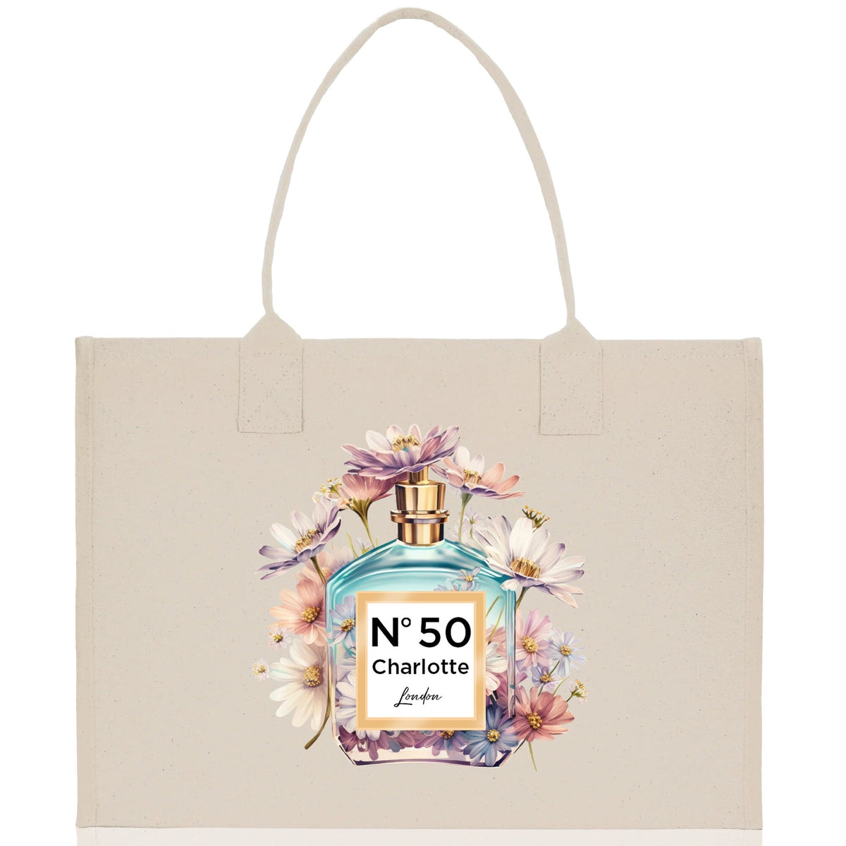 Birthday Celebration Personalized Gift Canvas Tote Bag with Name and State 40th 50th Birthday Gift Tote Bag for Her Custom Birthday Gift