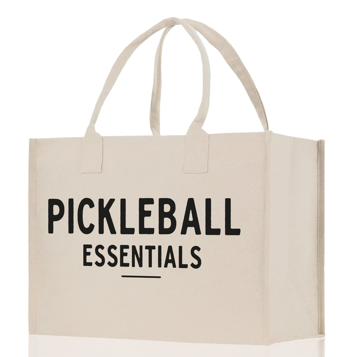 Pickleball Cotton Canvas Tote Bag Pickleball Party Favors Pickleball Player Gift Bag Pickleball Lovers Gift Bag Pickleball Gift Idea