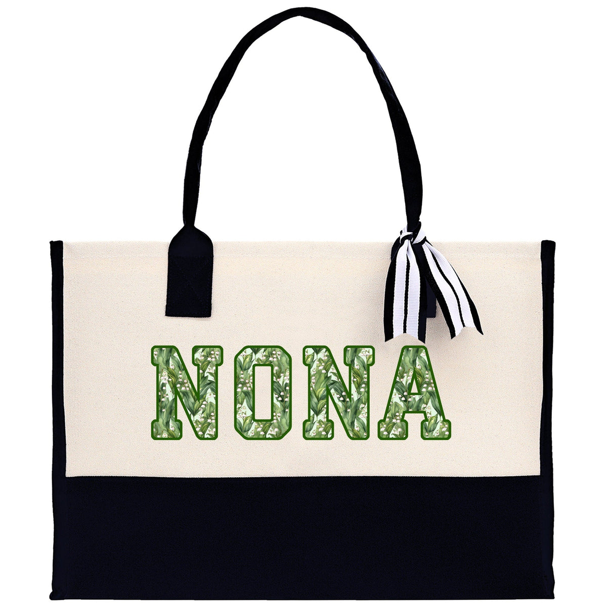Gaga Gram Mimi Nana Grandma Canvas Tote Bag Grandma's Getaway Bag Grandma Gift Bag Mothers Day Gift Bag Grandma Beach Bag Gift for Grandma