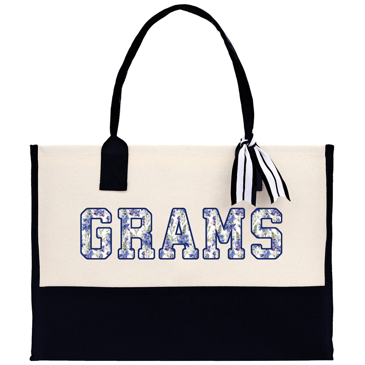 Gaga Gram Mimi Nana Grandma Canvas Tote Bag Grandma's Getaway Bag Grandma Gift Bag Mothers Day Gift Bag Grandma Beach Bag Gift for Grandma