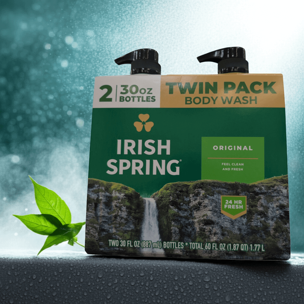 Irish Spring Body Wash for Men, Original Clean 2 Pack 30 oz