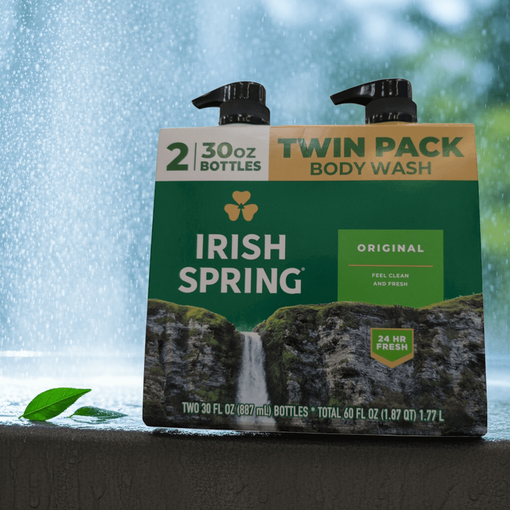 Irish Spring Body Wash for Men, Original Clean 2 Pack 30 oz