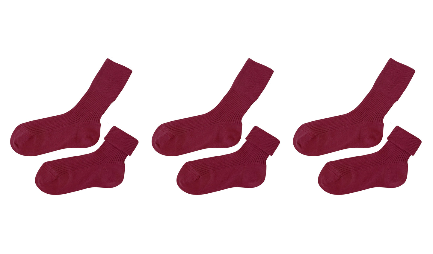 tittimitti® 100% Organic Cotton Kid's Socks (3-Pack) – Made in Italy, Unisex, Soft & Breathable for Boys & Girls.