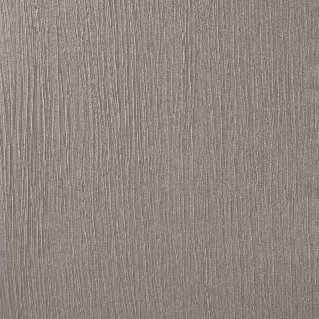 Solid Crushed Curtain Panel Pair with Sheer Texture - Grey