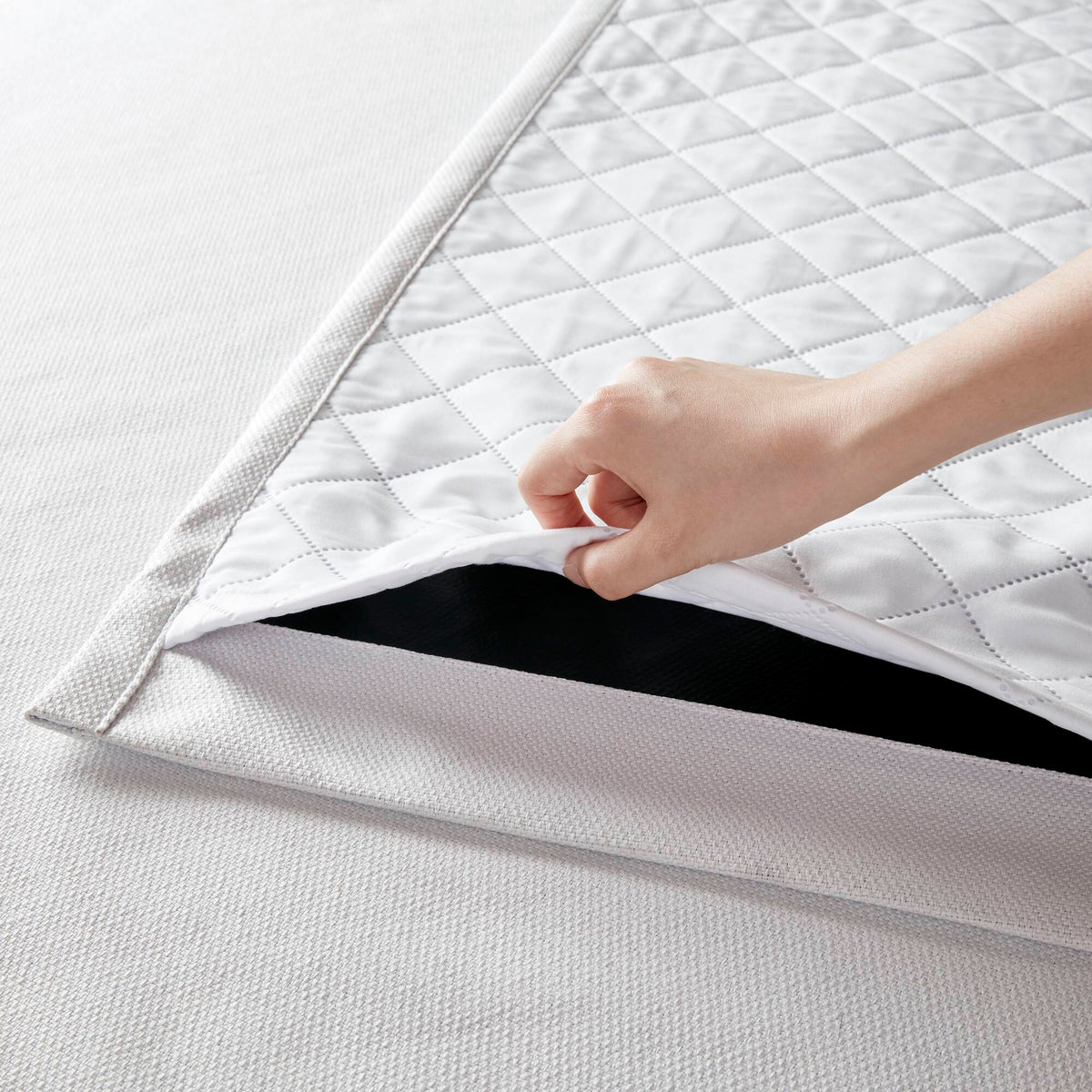 Sound Blocking Total Blackout Curtain Panel Pair - White 52" x 84" (Set of 2)