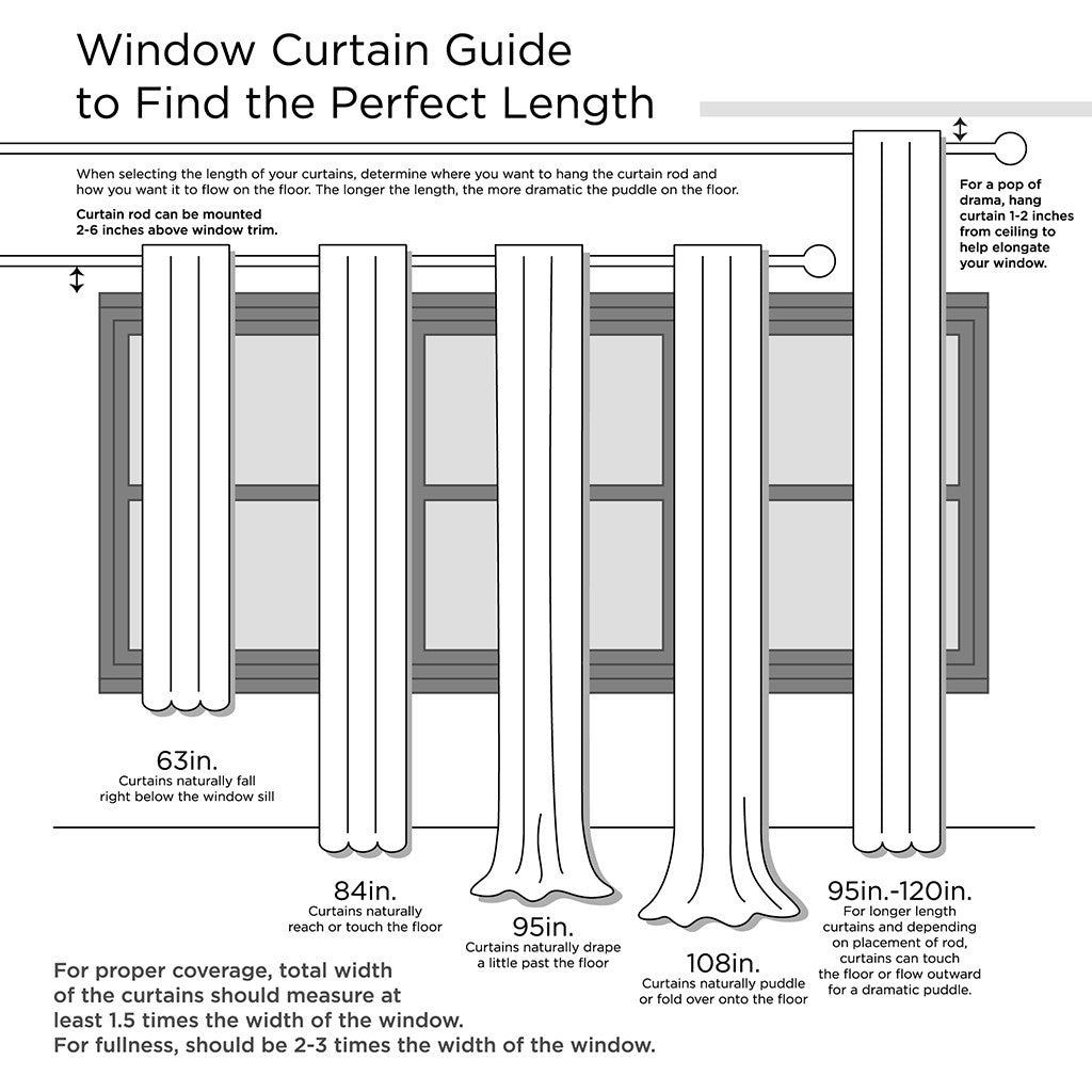 Twist Tab Lined Window Curtain Panel with DIY Twist Tabs - Bronze