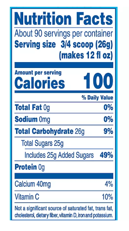 Kool-Aid Tropical Punch Drink Mix 82.5 oz – Sweetened Bulk Powder