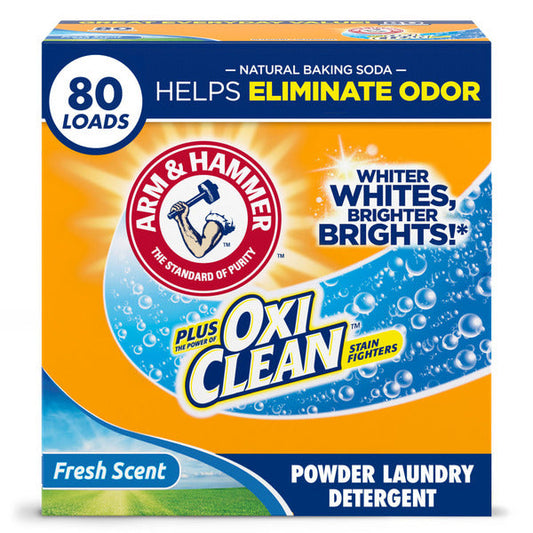 Arm & Hammer Plus Oxiclean Powder Laundry Detergent