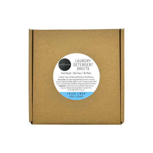 Laundry Detergent Sheets | 100 Load | Eco-Friendly & Plant-Based