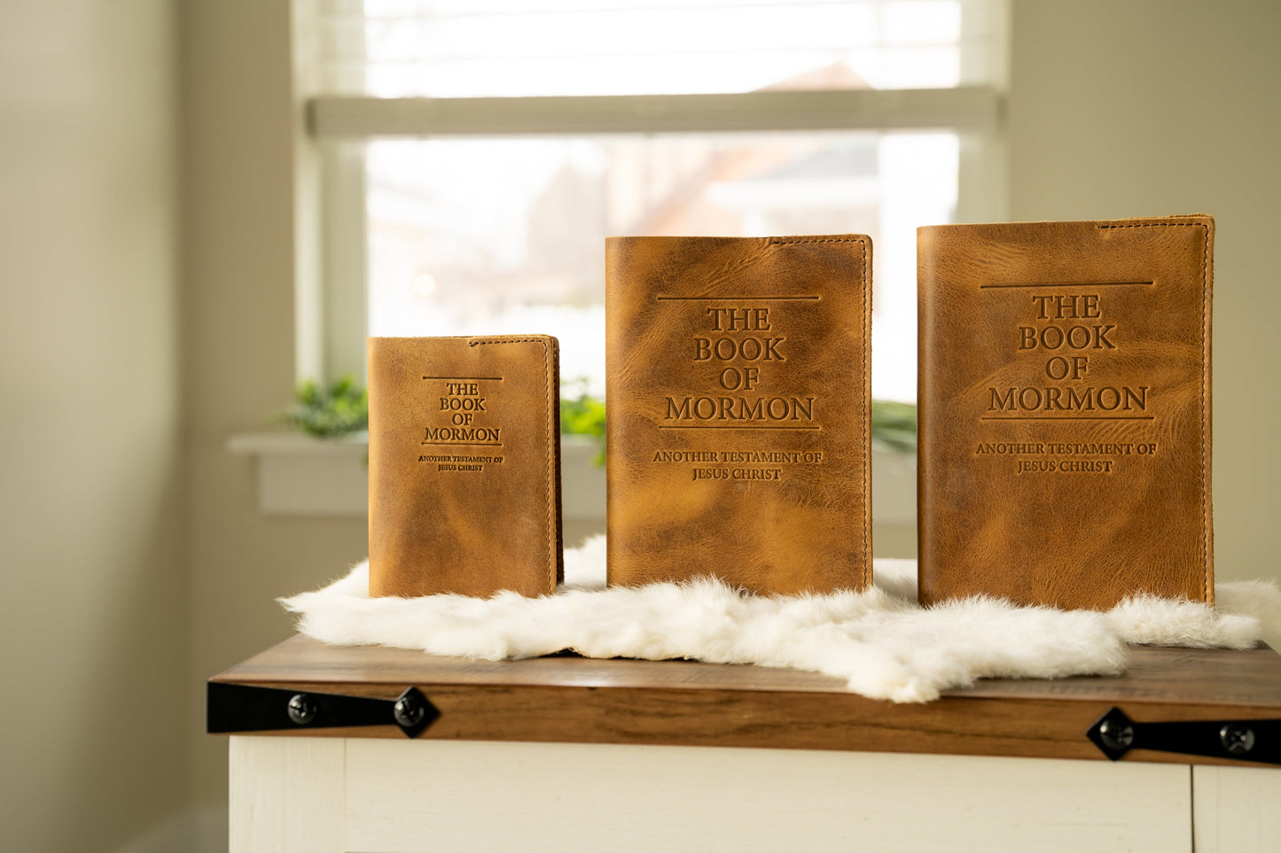 Leather Book of Mormon Mini - Soft Cover