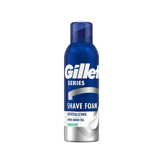Gillette Revitalizing Shaving Foam for Men - 200ml, Refreshing Sensation, Smooth Shave