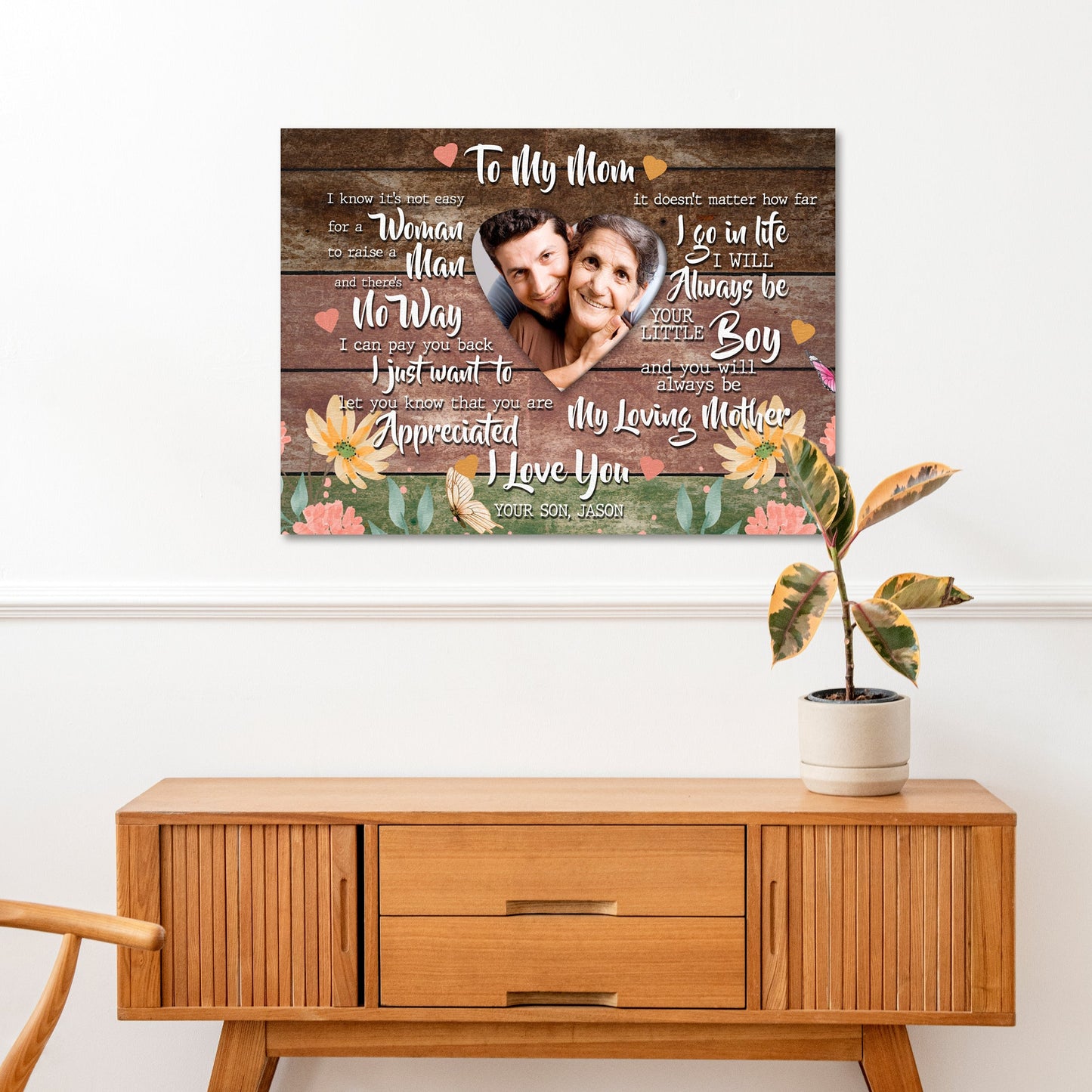 Mother's Day Sign Always My Loving Mother