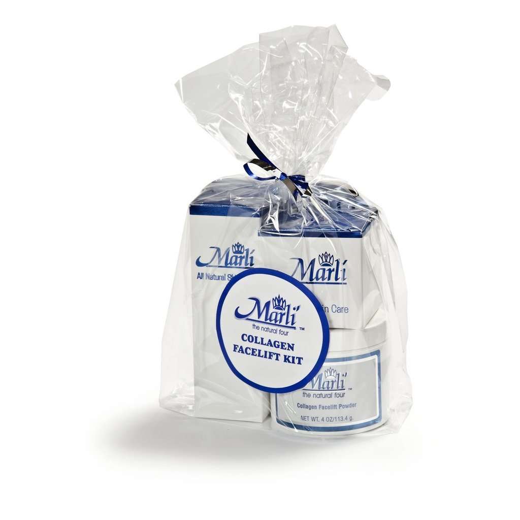 Collagen Lifting Facial Kit with Marli's EDA Revitalizing Moisturizer