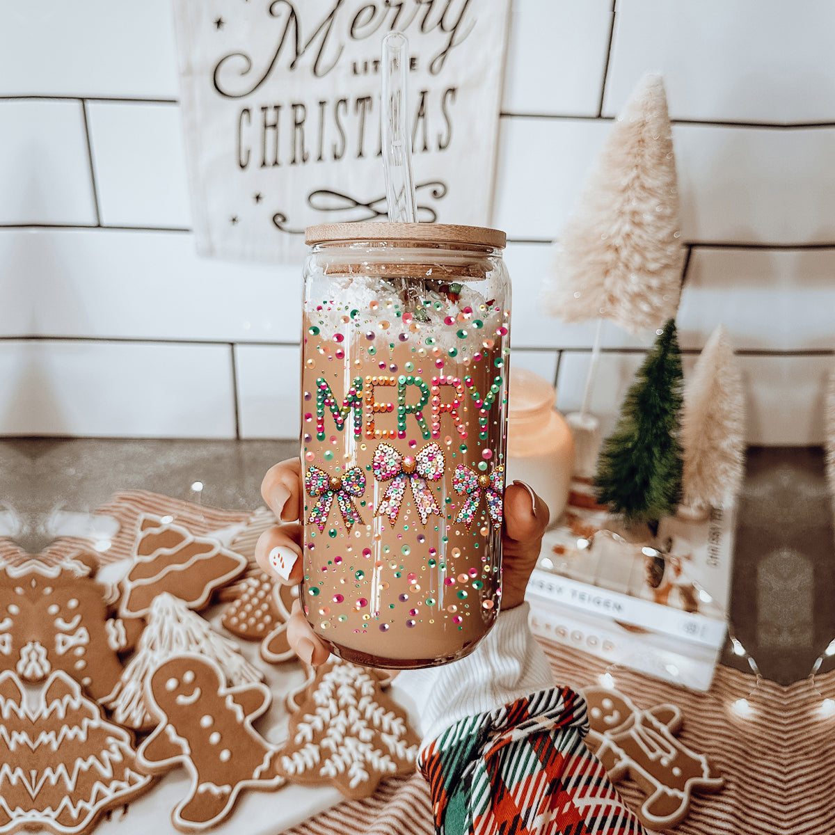 Sequin MERRY 17oz