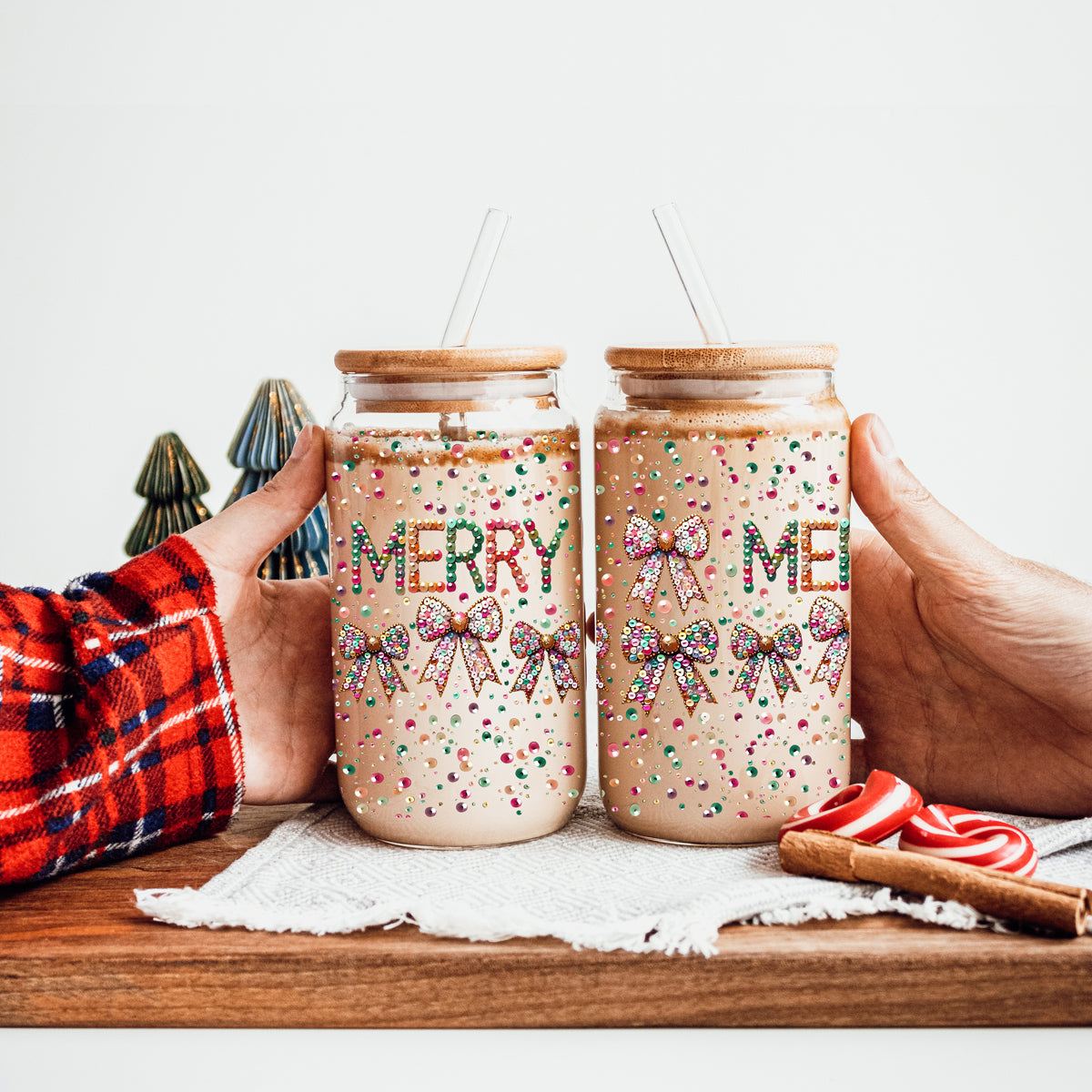 Sequin MERRY 17oz