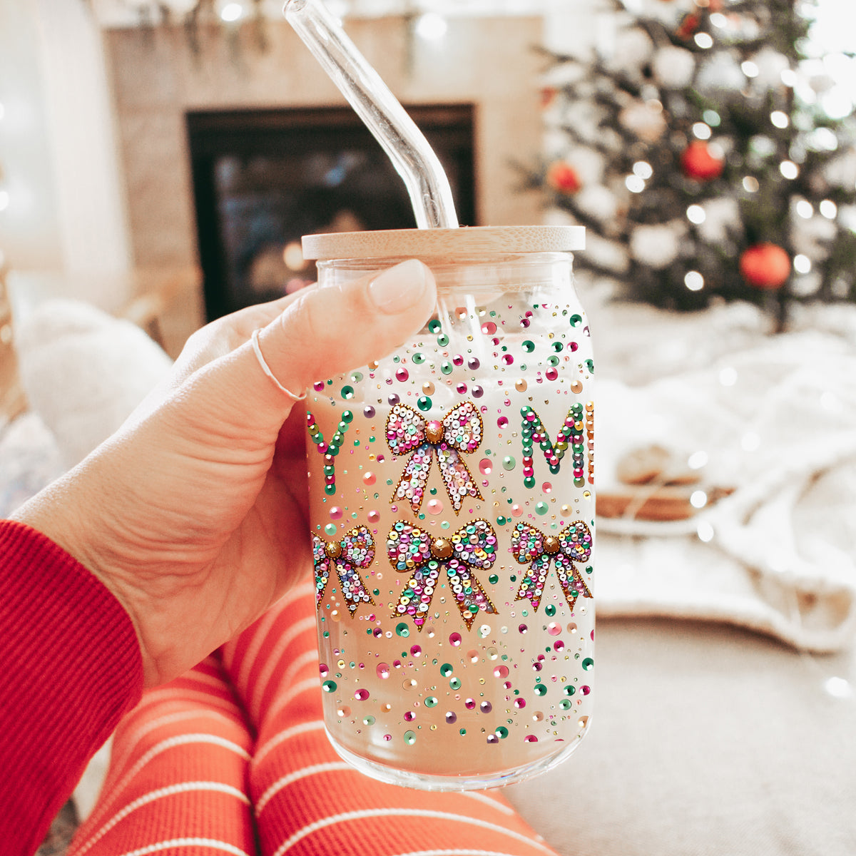 Sequin MERRY 17oz