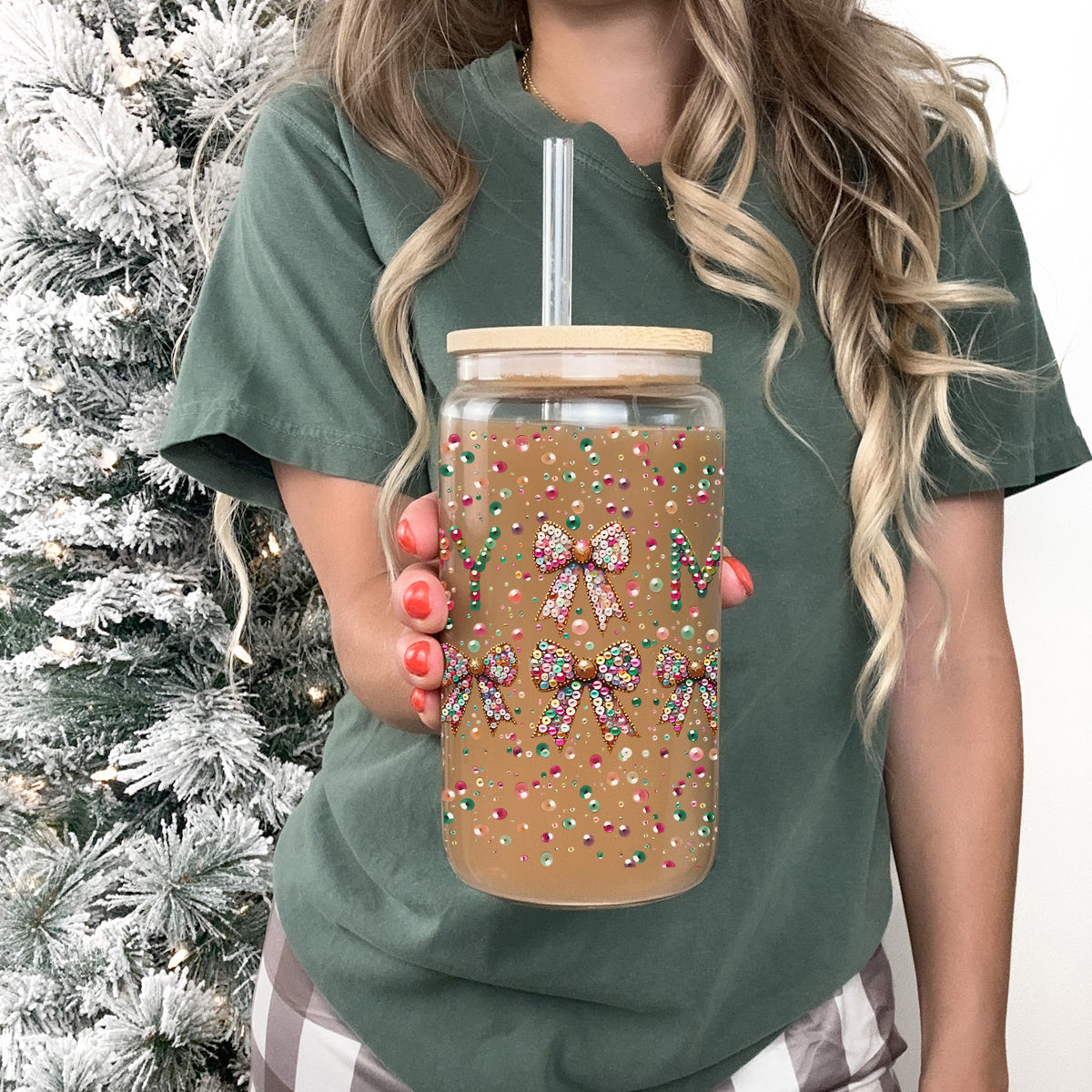 Sequin MERRY 17oz