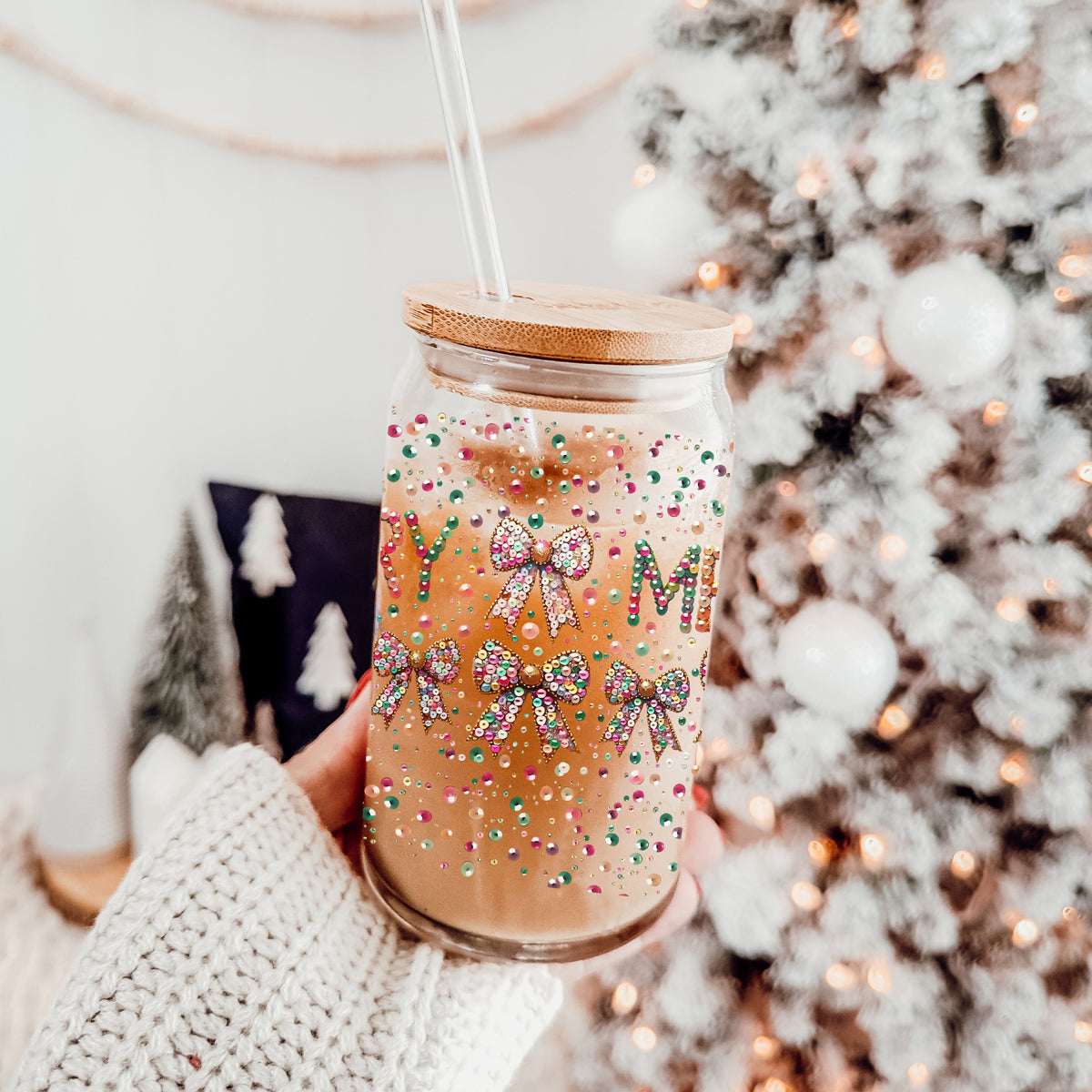 Sequin MERRY 17oz