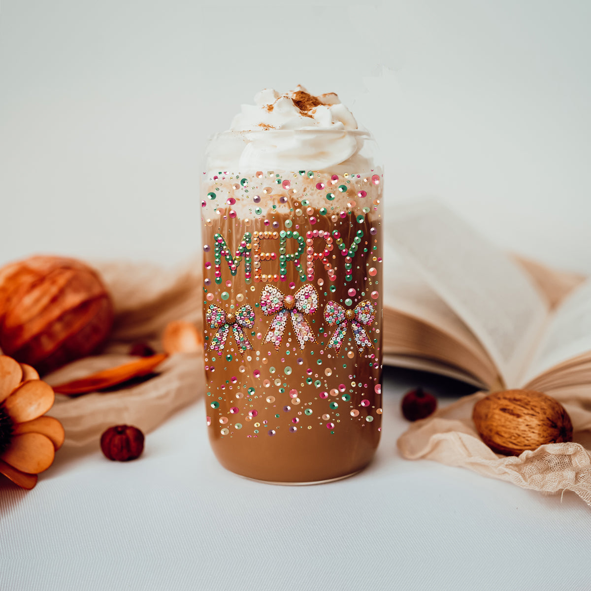 Sequin MERRY 17oz